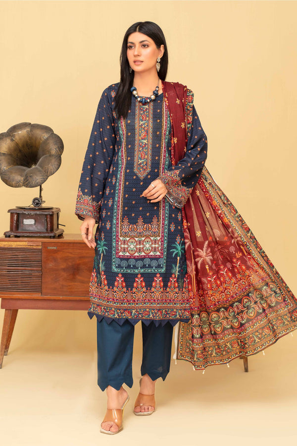 MOCO PRINTED LAWN VOL-05 3PC (D# - 05)