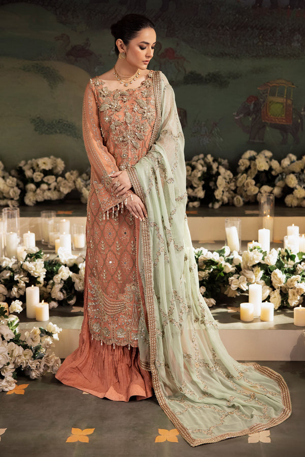 ALFAAZ EMBROIDERED CHIFFON COLLECTION - MEHER