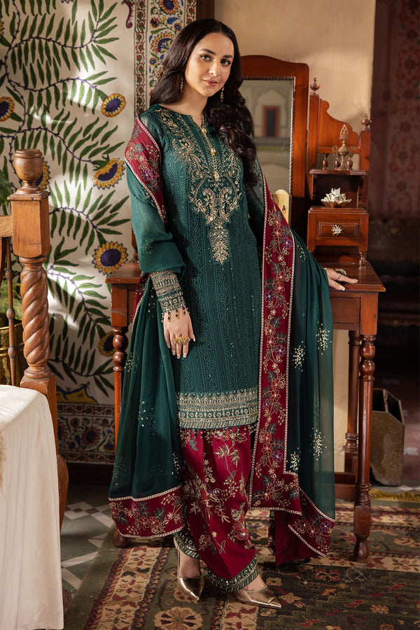 ALFAAZ EMBROIDERED CHIFFON COLLECTION - MAHROO