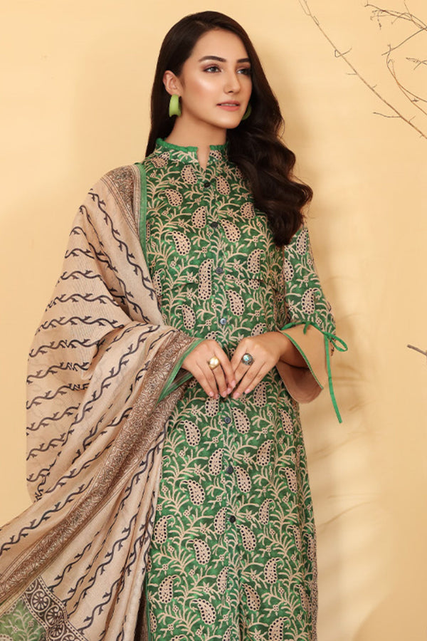 NISHAT LINEN UNSTITCHED LAWN VOL-08 3PDRESS (D# 1318)