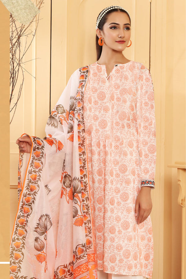 NISHAT LINEN UNSTITCHED LAWN VOL-08 3PDRESS (D# 1314)