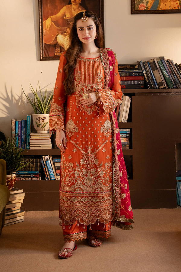 NOOR JAHAN LUXURY CHIFFON - GUL