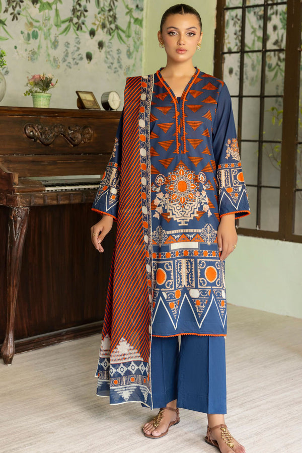 GUL AHMED UNSTITCHED PRINTED COLLECTION VOL-4 (D# - 42022)